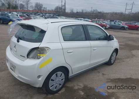 2015 Mitsubishi Mirage De from USA, damaged, VIN ML32A3HJ0FH056120